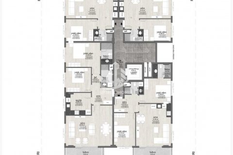 آپارتمان در  Mahmutlar ، امارات متحده عربی 1 خوابه ، 50 متر مربع.  شماره 69347 - 22