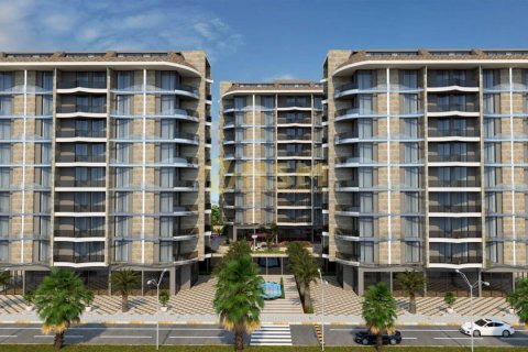 آپارتمان در  Alanya ، امارات متحده عربی 1 خوابه ، 54 متر مربع.  شماره 70386 - 3