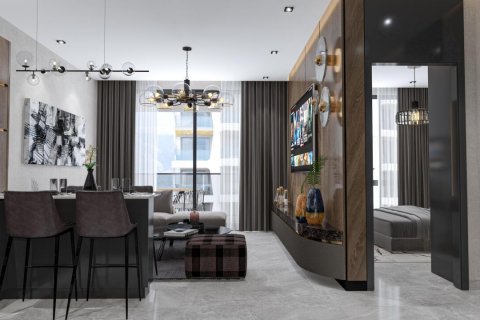 آپارتمان در  Alanya ، امارات متحده عربی 1 خوابه ، 58 متر مربع.  شماره 68281 - 2