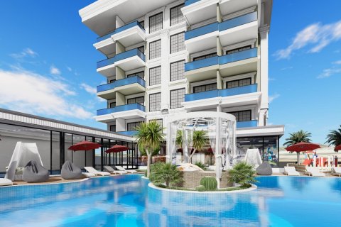 آپارتمان در در Modern residential complex in Kargicak area near the sea Alanya ، امارات متحده عربی 3 خوابه ، 148 متر مربع.  شماره 68534 - 3