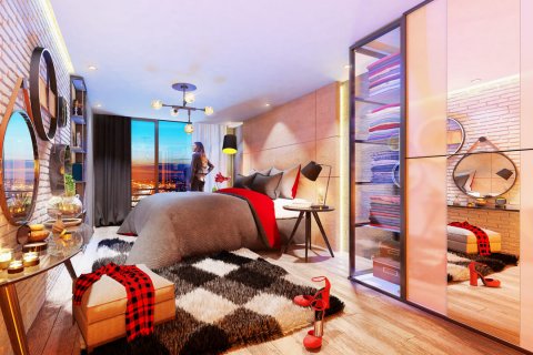 آپارتمان در Küçükçekmece، در Kanal Ikon Istanbul ، امارات متحده عربی 2 خوابه ، 98 متر مربع.  شماره 69646 - 5