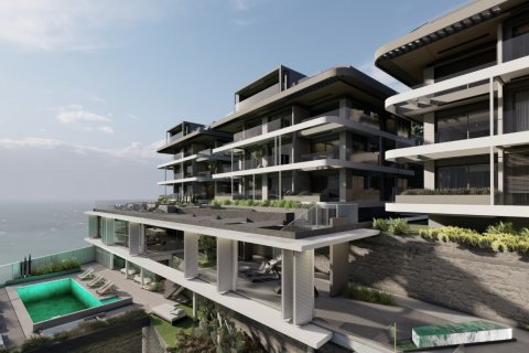 آپارتمان در  Alanya ، امارات متحده عربی 1 خوابه ، 51 متر مربع.  شماره 68197 - 1
