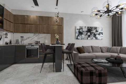 آپارتمان در  Alanya ، امارات متحده عربی 1 خوابه ، 58 متر مربع.  شماره 68281 - 5