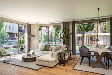 آپارتمان در در Mesa Orman Istanbul ، امارات متحده عربی 4 خوابه ، 210 متر مربع.  شماره 68182 - 2