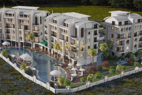 آپارتمان در  Alanya ، امارات متحده عربی 1 خوابه ، 50 متر مربع.  شماره 68265 - 1