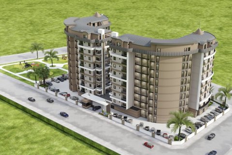 آپارتمان در  Alanya ، امارات متحده عربی 1 خوابه ، 56 متر مربع.  شماره 71852 - 18