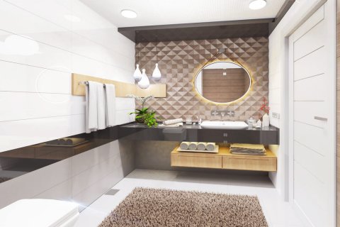 آپارتمان در Küçükçekmece، در Kanal Ikon Istanbul ، امارات متحده عربی 2 خوابه ، 98 متر مربع.  شماره 69646 - 3