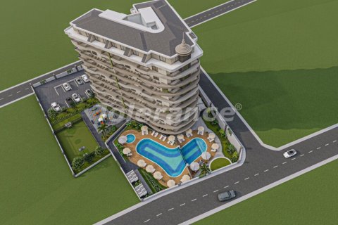 آپارتمان در  Alanya ، امارات متحده عربی 2 خوابه ، 4313 متر مربع.  شماره 70365 - 4