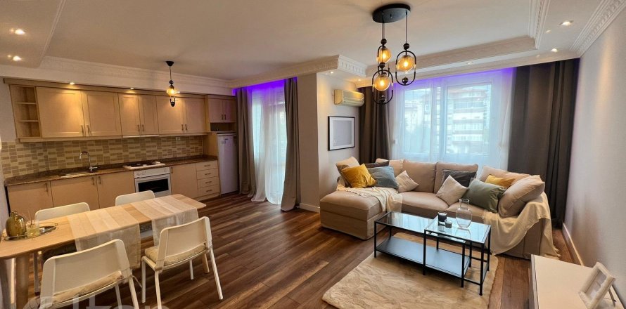 آپارتمان در  Alanya ، امارات متحده عربی 1 خوابه ، 65 متر مربع.  شماره 70668