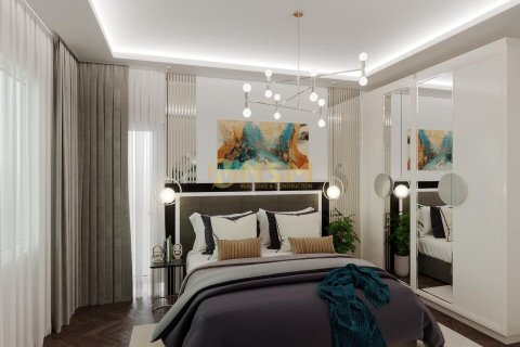 آپارتمان در  Alanya ، امارات متحده عربی 1 خوابه ، 55 متر مربع.  شماره 68232 - 4