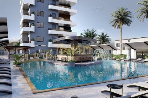 آپارتمان در  Alanya ، امارات متحده عربی 1 خوابه ، 55 متر مربع.  شماره 68232 - 17