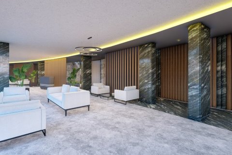 آپارتمان در  Alanya ، امارات متحده عربی 1 خوابه ، 57 متر مربع.  شماره 68019 - 21