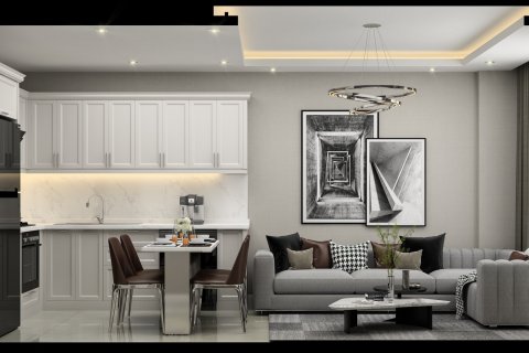 آپارتمان در  Avsallar ، امارات متحده عربی 1 خوابه ، 54 متر مربع.  شماره 70767 - 20