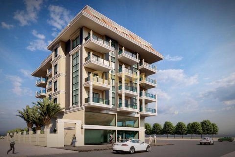 آپارتمان در  Alanya ، امارات متحده عربی 1 خوابه ، 51 متر مربع.  شماره 68324 - 10