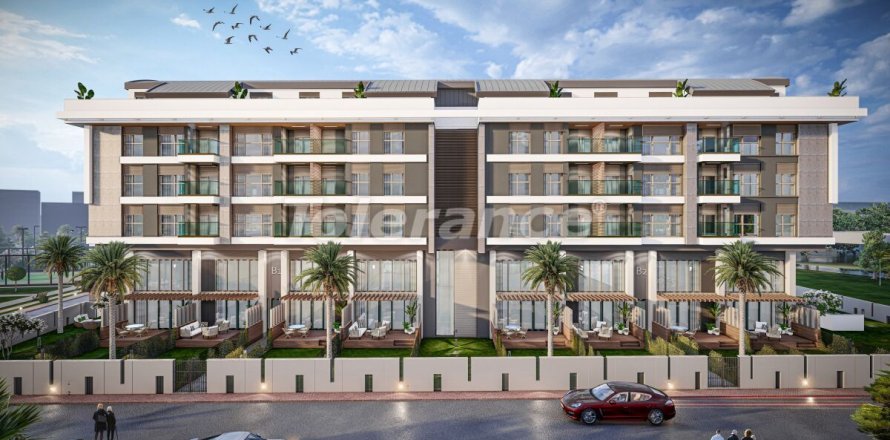 آپارتمان در  Antalya ، امارات متحده عربی 2 خوابه ، 82 متر مربع.  شماره 66994