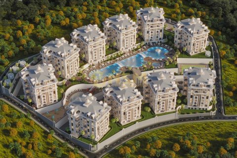 آپارتمان در  Alanya ، امارات متحده عربی 1 خوابه ، 46 متر مربع.  شماره 68338 - 1