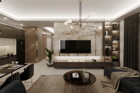 آپارتمان در در Oba Flora Garden II Oba ، امارات متحده عربی 1 خوابه ، 54 متر مربع.  شماره 71945 - 3