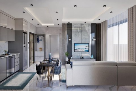 آپارتمان در Kargicak،  Alanya ، امارات متحده عربی 1 خوابه ، 46 متر مربع.  شماره 71532 - 13