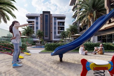 آپارتمان در Okurcalar،  Alanya ، امارات متحده عربی 1 خوابه ، 59.5 متر مربع.  شماره 67737 - 6