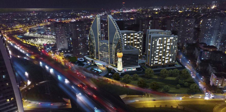 آپارتمان در  Istanbul ، امارات متحده عربی 1 خوابه ، 86 متر مربع.  شماره 71240