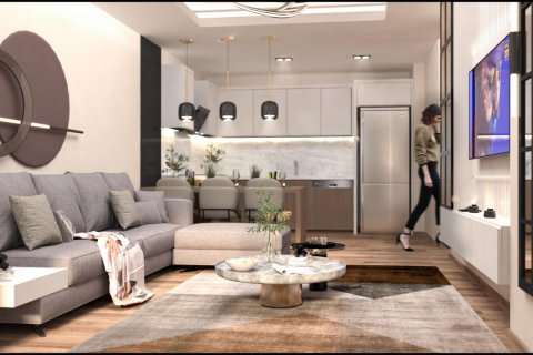 آپارتمان در  Mersin ، امارات متحده عربی 2 خوابه ، 110 متر مربع.  شماره 70439 - 9