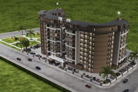 آپارتمان در  Alanya ، امارات متحده عربی 1 خوابه ، 56 متر مربع.  شماره 71852 - 16