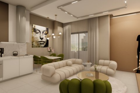 آپارتمان در  Alanya ، امارات متحده عربی 1 خوابه ، 50 متر مربع.  شماره 70749 - 18