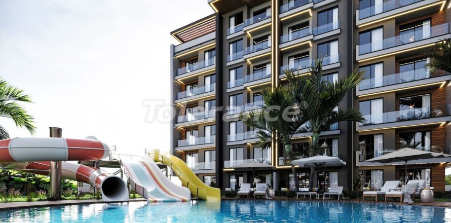 آپارتمان در  Antalya ، امارات متحده عربی 1 خوابه ، 58 متر مربع.  شماره 69686