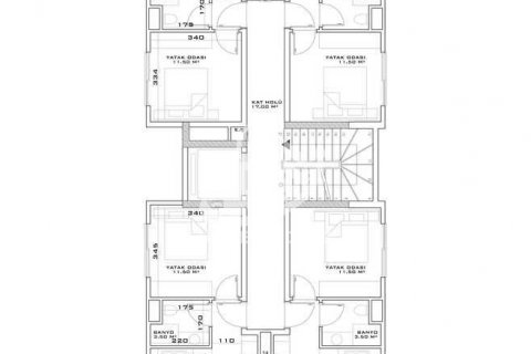 آپارتمان در Kargicak،  Alanya ، امارات متحده عربی 1 خوابه ، 31 متر مربع.  شماره 70705 - 18