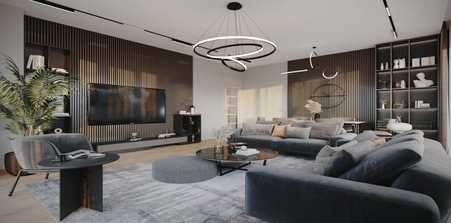 آپارتمان در در Bella Vista Bueyuekcekmece ، امارات متحده عربی 3 خوابه ، 177 متر مربع.  شماره 68964