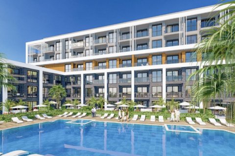 آپارتمان در Altintash، در Lara Port Antalya ، امارات متحده عربی 1 خوابه ، 66 متر مربع.  شماره 69290 - 4