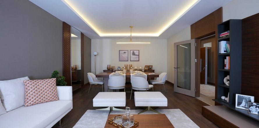 آپارتمان در در Flamingo Alkent Istanbul ، امارات متحده عربی 1 خوابه ، 87.91 متر مربع.  شماره 68176