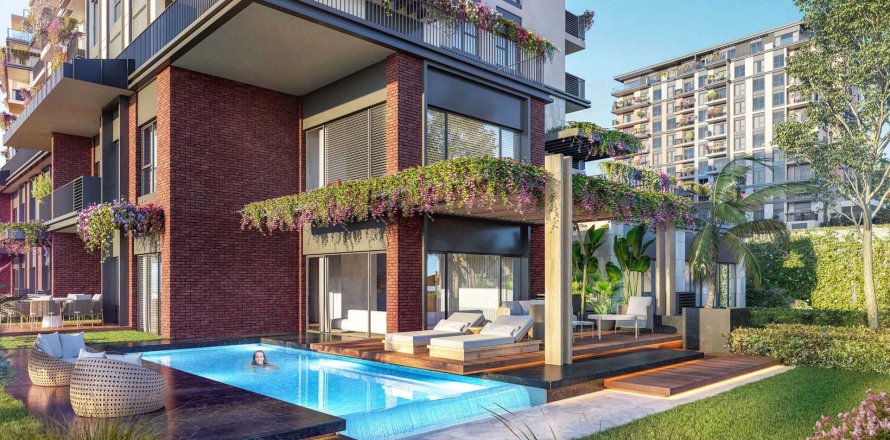 آپارتمان در Sariyer، در Yeni Levent Istanbul ، امارات متحده عربی 1 خوابه ، 192 متر مربع.  شماره 71090