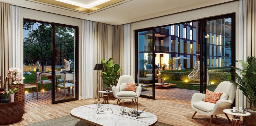 آپارتمان در Basaksehir، در Luxera Nevbahar Istanbul ، امارات متحده عربی 2 خوابه ، 124 متر مربع.  شماره 68911