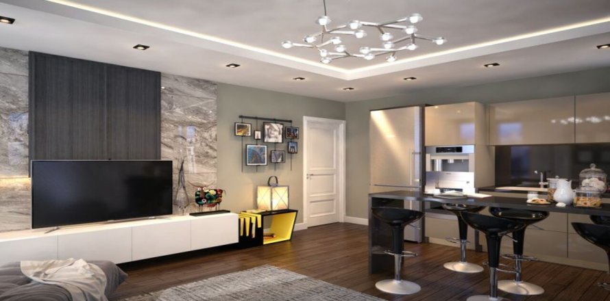 آپارتمان در Kâğıthane، در Net Levent Istanbul ، امارات متحده عربی 1 خوابه ، 56 متر مربع.  شماره 69115
