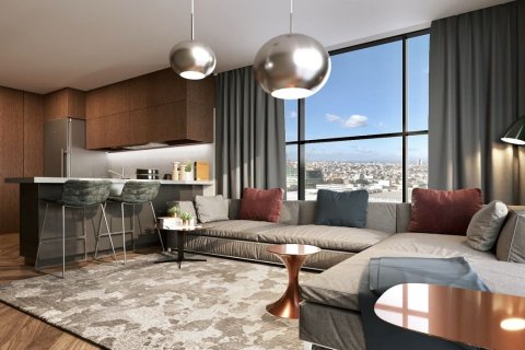 آپارتمان در Kâğıthane، در Otto Kagithane Istanbul ، امارات متحده عربی 1 خوابه ، 55 متر مربع.  شماره 69105 - 5