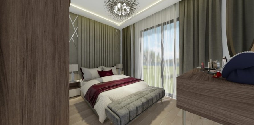 آپارتمان در در Exodus Dreams Residence Alanya ، امارات متحده عربی 3 خوابه ، 112 متر مربع.  شماره 72021