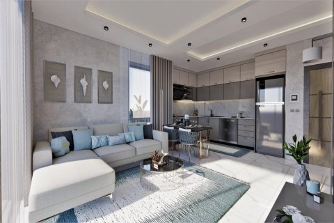 آپارتمان در Kargicak،  Alanya ، امارات متحده عربی 1 خوابه ، 46 متر مربع.  شماره 71532 - 19
