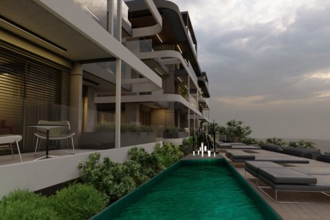 آپارتمان در  Alanya ، امارات متحده عربی 1 خوابه ، 51 متر مربع.  شماره 68197 - 26