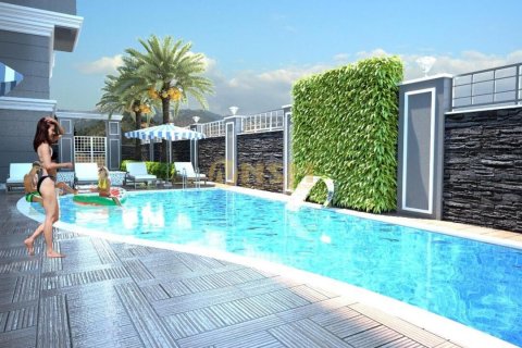 آپارتمان در  Alanya ، امارات متحده عربی 1 خوابه ، 51 متر مربع.  شماره 68324 - 5