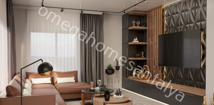 آپارتمان در Muratpasa،  Antalya ، امارات متحده عربی 1 خوابه ، 50 متر مربع.  شماره 69811