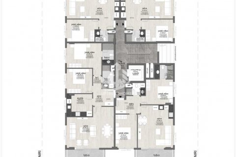 آپارتمان در  Mahmutlar ، امارات متحده عربی 1 خوابه ، 50 متر مربع.  شماره 69347 - 23