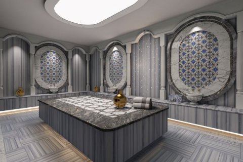 پنت هاس در  Mahmutlar ، امارات متحده عربی 3 خوابه ، 146 متر مربع.  شماره 70098 - 12