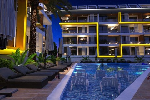 آپارتمان در  Alanya ، امارات متحده عربی 1 خوابه ، 43 متر مربع.  شماره 70490 - 5