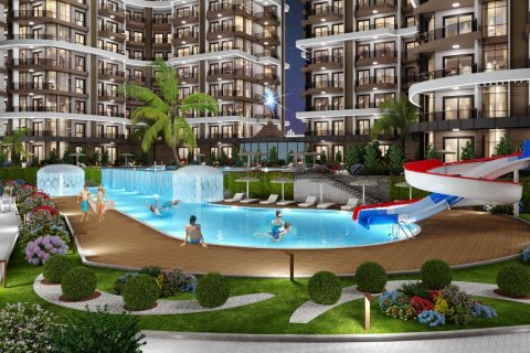 آپارتمان در  Alanya ، امارات متحده عربی 1 خوابه ، 56 متر مربع.  شماره 71852 - 2