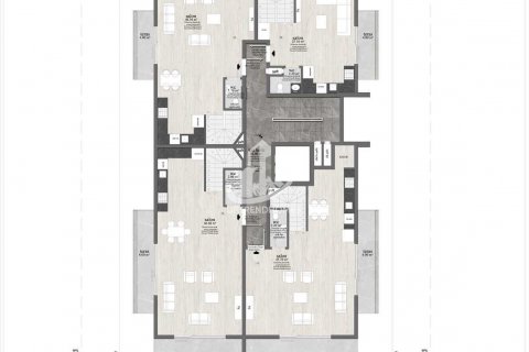 آپارتمان در  Mahmutlar ، امارات متحده عربی 1 خوابه ، 50 متر مربع.  شماره 69347 - 24