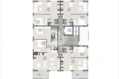 آپارتمان در  Mahmutlar ، امارات متحده عربی 1 خوابه ، 50 متر مربع.  شماره 69347 - 29