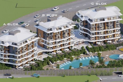 آپارتمان در  Alanya ، امارات متحده عربی 3 خوابه ، 7900 متر مربع.  شماره 70229 - 2