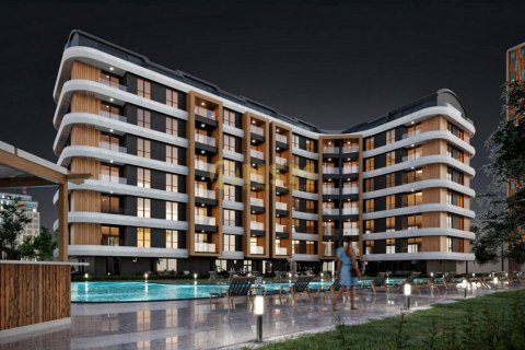آپارتمان در  Alanya ، امارات متحده عربی 1 خوابه ، 48 متر مربع.  شماره 70444 - 1