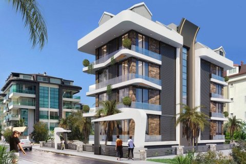 آپارتمان در  Alanya ، امارات متحده عربی 1 خوابه ، 58 متر مربع.  شماره 68355 - 4